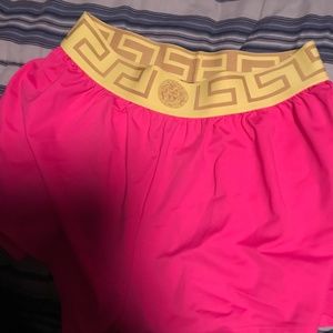 Versace shorts size 2 new with tags